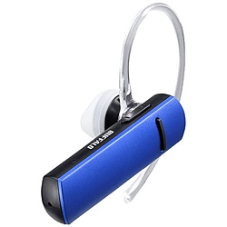 ワイヤレスヘッドセット［Bluetooth 4.1］ブルー BSHSBE200BL