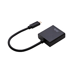 Type-C - HDMI変換アダプタ 黒【ビックカメラグループオリジナル】 BCA-HD1/BK ブラック