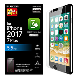 iPhone 8 Plus フィルム 防指紋 反射防止 PM-A17LFLFT