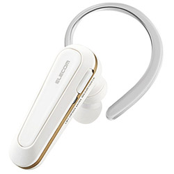 ヘッドセット LBT-HPS03WH ホワイト ［ /ワイヤレス（Bluetooth） /片耳 /イヤフックタイプ］
