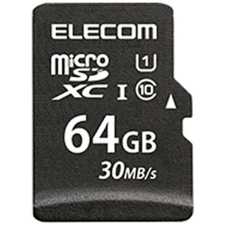 【クリックで詳細表示】【取得NG】【在庫限り】 MF-MSD064GU11LR microSDXCカード/データ復旧サービス付(UHS-I/64GB/最大転送速度30MB/秒)