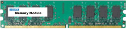 【クリックで詳細表示】DX533-512MA(PC2-5300 (DDR2-533)対応 増設DDR2メモリー/512MB)