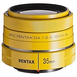 【クリックで詳細表示】smc PENTAX-DA 35mmF2.4AL イエロー (ペンタックスKマウント/APS-C専用) ※受注生産＿返品不可