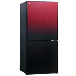【クリックで詳細表示】【基本設置料金セット】 2ドア冷蔵庫 (110L) UR-FG110J-R ざくろレッド