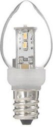 LDC1LG23E12 ローソク形LEDランプ（電球色/E12口金/全光束25lm/クリア）