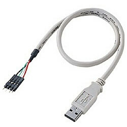 USB変換ケーブル 【A】⇔【バラ4P】 TK-USB1