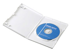 【クリックで詳細表示】DVD-N1-10WH (DVDトールケース/1枚収納/10枚入り/ホワイト)