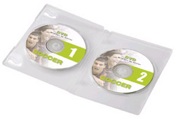 【クリックで詳細表示】【在庫限り】 DVD-N2-03C(DVDトールケース/2枚収納・クリア)