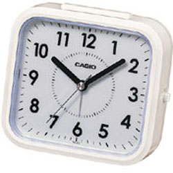 【クリックでお店のこの商品のページへ】TQ-272-7JF (ホワイト) 目覚まし時計 「デスクトップクロック」