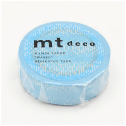 mt マスキングテープ mt 1P 水滴グラデーション・ブルー MT01D343
