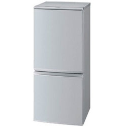 【クリックでお店のこの商品のページへ】【基本設置料金セット】 2ドア冷蔵庫 (137L) SJ-D14C-S シルバー系