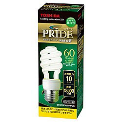 【クリックでお店のこの商品のページへ】EFD15EN/10-PDS 電球形蛍光灯 「ネオボールZ PRIDE」(電球60WタイプD形・昼白色)
