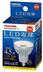 【クリックで詳細表示】LED電球 「E-CORE」(ハロゲン電球形/電球色・口金E11) LDR5L-M-E11/2