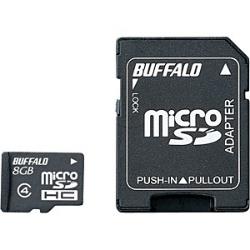 【クリックで詳細表示】【取得NG】RMSD-BS8GAB(microSDHCカード/8GB/Class4/防水仕様/SD変換アダプター付) [マイクロSD]