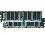 【クリックでお店のこの商品のページへ】【在庫限り】 DD400-512Mx2(DDR SDRAM DIMMメモリ/512MB×2枚)