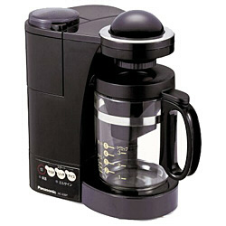 【クリックでお店のこの商品のページへ】NC-S35P-K (ブラック) ミル・浄水機能付きコーヒーメーカー (5杯分)