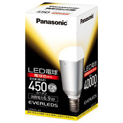 【クリックでお店のこの商品のページへ】【在庫限り】 LDA7L-A1(LED電球/E26口金/一般電球タイプ/電球色相当/30W形相当・450lm)