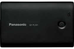 【クリックでお店のこの商品のページへ】QE-PL301-K 無接点対応 USBモバイル電源(容量8100mAh/最大出力1.5A/ブラック) [Qi対応]