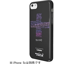 【クリックで詳細表示】WIT-I5C-GCP01 iPhone 5c用 プレミアムジェルシェルケース (Coldplay/Black) [iPhone 5c用アクセサリー]