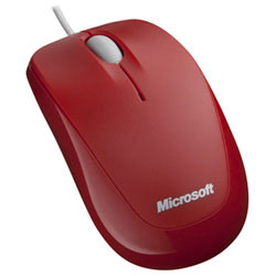 【クリックでお店のこの商品のページへ】【限定特価】 Compact Optical Mouse 500 (ポピー レッド) U81-00077