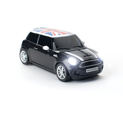 【クリックで詳細表示】【在庫限り】 高級車無線光学式マウス Mini Cooper S Astro Black(2.4GHz/Nanoタイプ/USBミニレシーバー) 【Click Car Products】