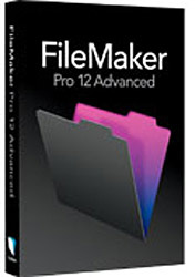 【クリックで詳細表示】FileMaker Pro 12 Advanced 通常版 (Win、Mac)