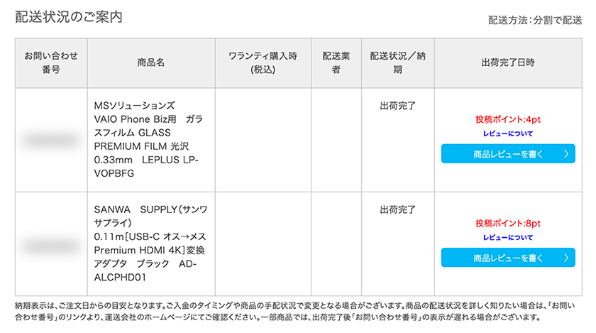 レビューを投稿する