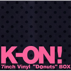 K-ON!（けいおん!) 7inch Vinyl Donuts BOX